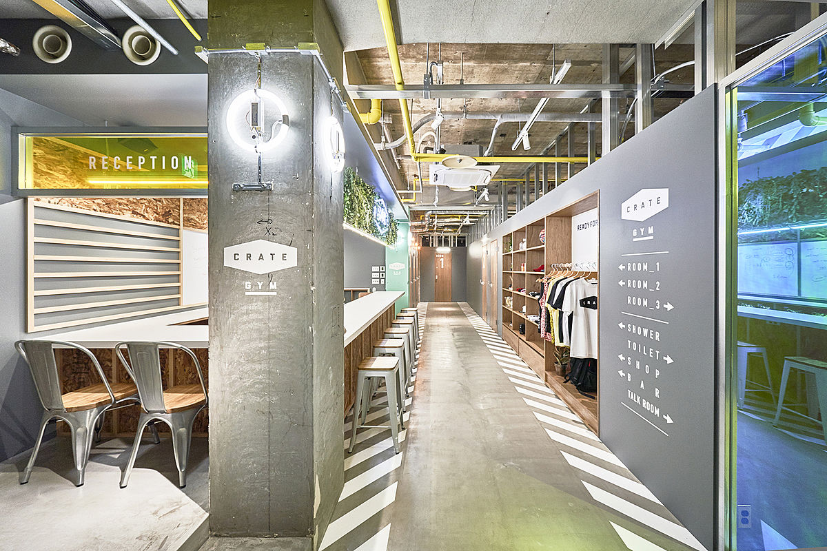 Crate Gym Bar Restaurant & Bar Design Awards