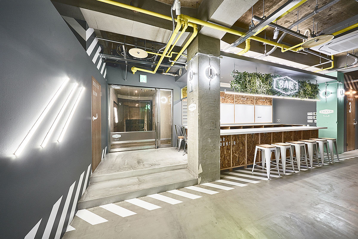 Crate Gym Bar Restaurant & Bar Design Awards