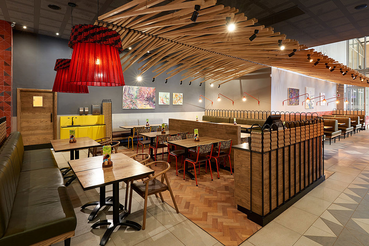 Nando's East Park | Restaurant & Bar Design Awards
