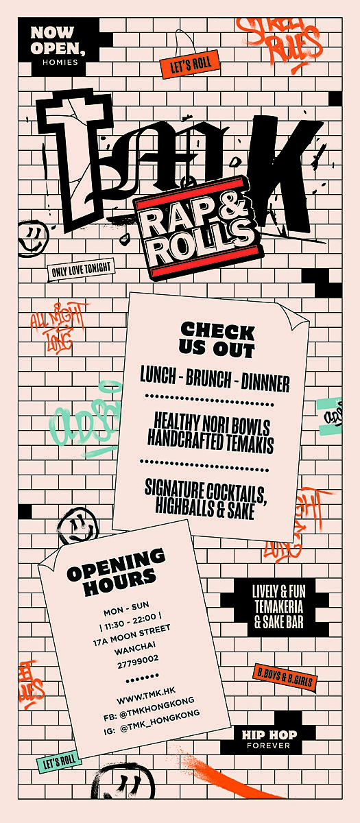 TMK Rap & Rolls Restaurant & Bar Design Awards